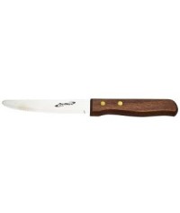 Large Dark Wood Handle Knife