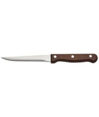 Dark Wood Handle Full Tang Knife