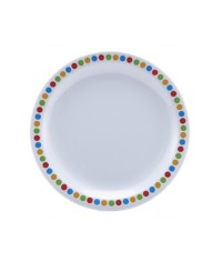 Melamine Plates- Coloured Circles