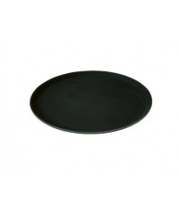 Black Round Fibreglass Tread Tray