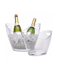 Clear Acrylic Champagne Bucket Large